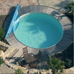 Milano Pool Rund Hjde 1,5m Liner 0,6mm Flere strrelser
