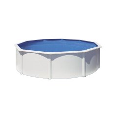 Pool Rund Hvid Stlvg Uden pumpe h 1,32 m - 3 strrelser