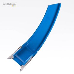 Rutsjebane 45 grader venstre til Pool 310x130x50 cm