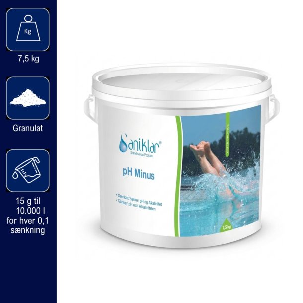Saniklar pH minus 7,5 kg