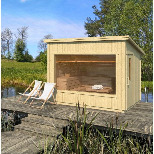 Sauna hytte - Kalle - Fuldt Isoleret
