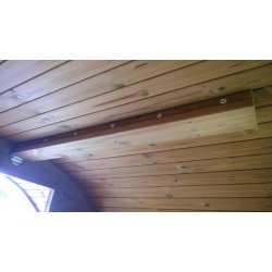 LED Belysning til liggende Tnde Sauna med 8 Leds