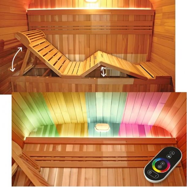 Holls Firkantet Sauna Tnde Nova - Grantr - Saml Selv