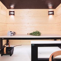 Solide sauna efter ml - Vlg selv design