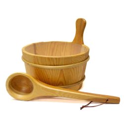 Sauna Spand - Fyr med plastindsats inkl. Trse