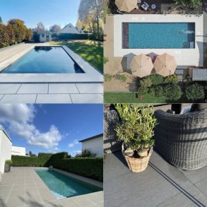 Rektangulr Pool Firenze Kantflise Pakker