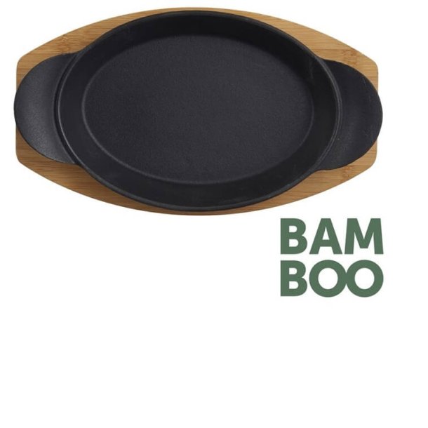 Serveringsfad 15 x 22 cm - Bamboo