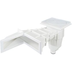 Skimmer Hjrne til Hj vandstand og bred bning - Liner Pool