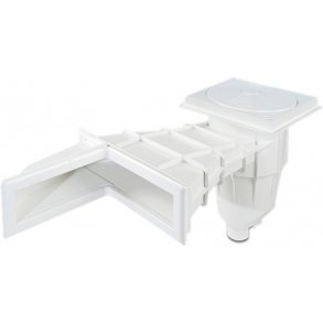 Skimmer Hjrne til Hj vandstand og bred bning - Liner Pool