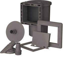 Oval Stlvgs Pool Grafit uden pumpe H 1,32 m - 2 strrelser