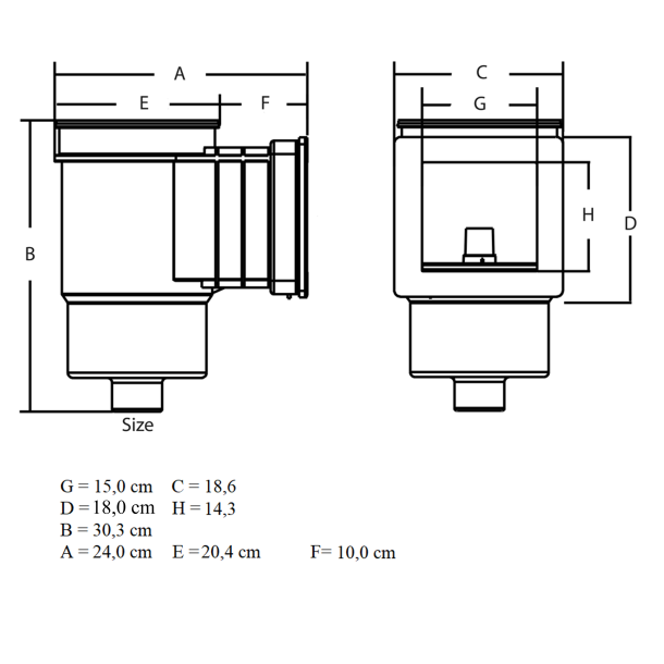 Pool &amp; Tools - Vg skimmer st til stlvgs pool