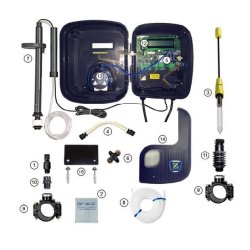 Komplet peristaltisk pumpe med hus - Chlor Expert/pH Expert