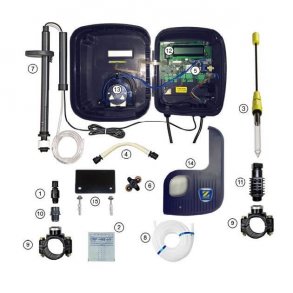 V�skeinjektorslange i polyethylen 4x6mm p� 5 meter til Chlor Expert/pH Expert