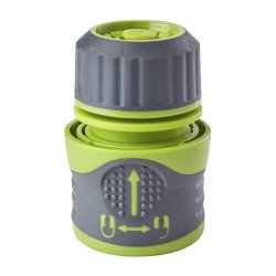 Slangekobling 1/2" med stop