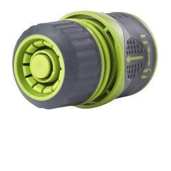 Slangekobling 1/2" med stop