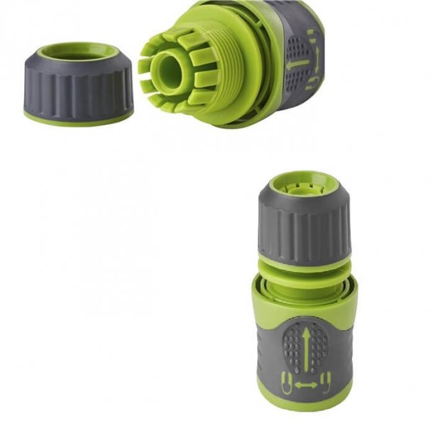 Slangekobling 1/2" uden stop