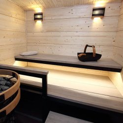 Solide sauna efter ml - Vlg selv design