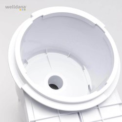 Spejl Skimmer til Hj vandstand og bred bning - Hayward