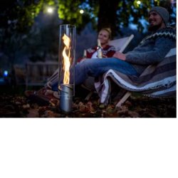 SPIN 120 Table-top fireplace black