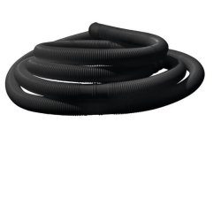Spiral Slange 38 mm - Sort Pris per 0,5 m