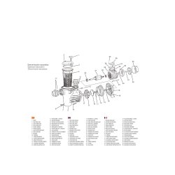 Akselttning til Poolpumpe Saci Optima 