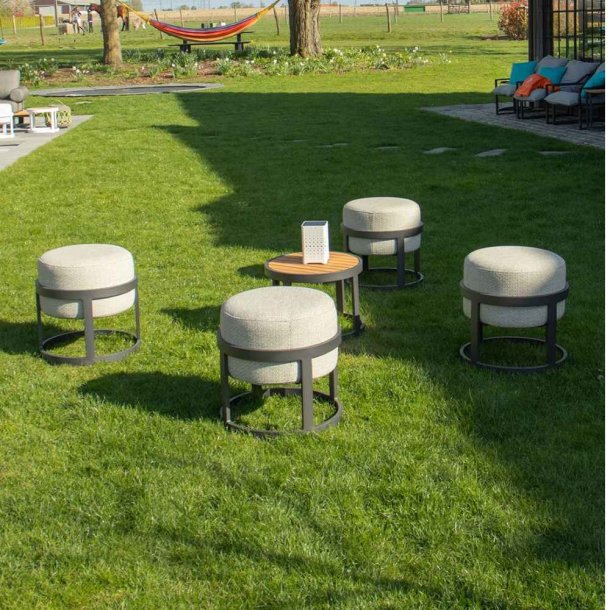 STAY Compact Puff ST MED 5 stk lys gr-Hvid