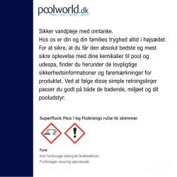 Bayrol Superflock plus - Flokmiddel i sokker - 8 poser - 1 kg