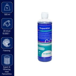 Bayrol - Flokmiddel Superklar - dobbelt koncentreret 0,5 l