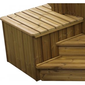 Teknikrum Thermowood Isoleret til Hottub og Spa