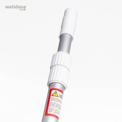 Teleskopstang 3,6 - 7,2 aluminium 2-delt de luxe