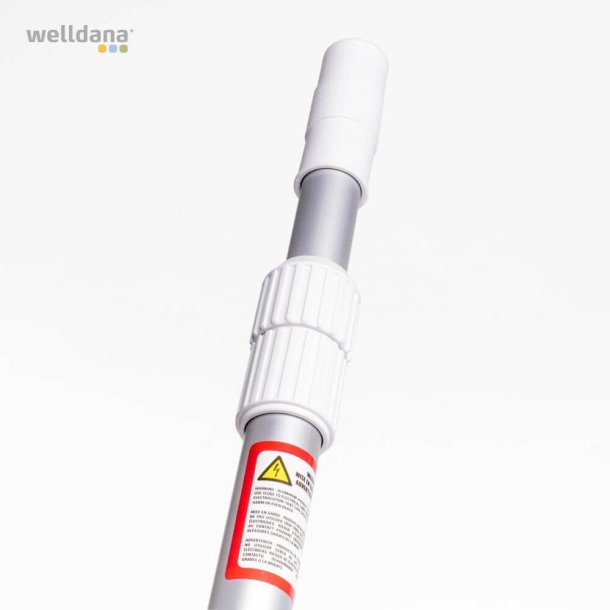 Teleskopstang 3,6 - 7,2 aluminium 2-delt de luxe