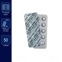 DPD1 Refill 50 stk Testtabletter - Klor