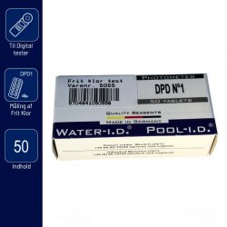 Pool Lab - DPD1 Refill Tabletter 50 stk til Klorm&aring;ling