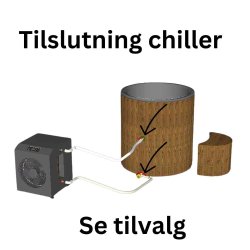 Koldtvandskar Luksus Thermowood med indsats - Isbad