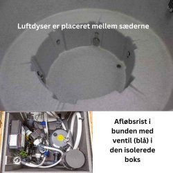 Udespa Topspa XS Grey Marble Topisoleret Wifi