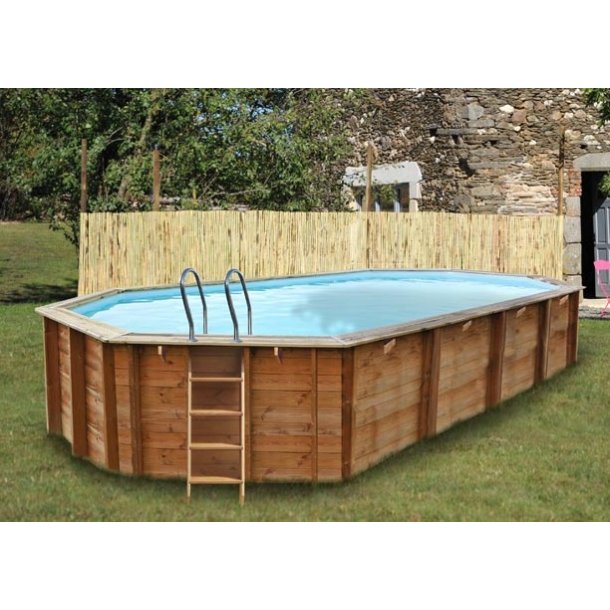 Trpool Oval - Omega Poolsystem - 2 strrelser