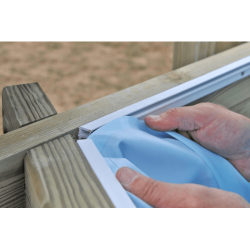 Gre - Trpool Firkantet 2,25 x 2,25 m - City