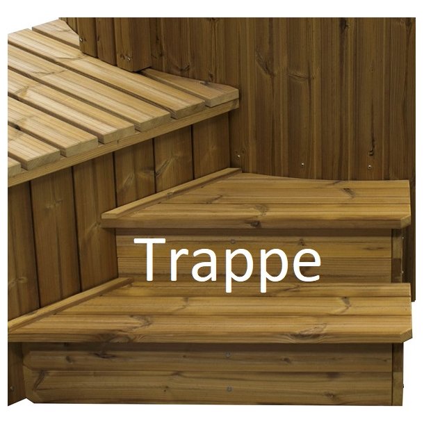Special trappe til teknikboks Thermowood