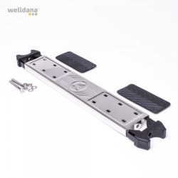 Trin til stiger. Rustfri stl. inkl. skruer AISI 304