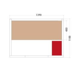 Sauna kabine Venetian 2 personer