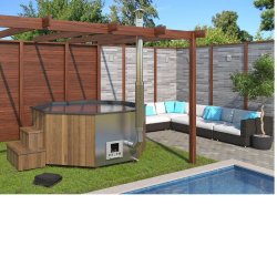 Vildmarksbad Hexagonal Deluxe XL 240 - Isoleret cover