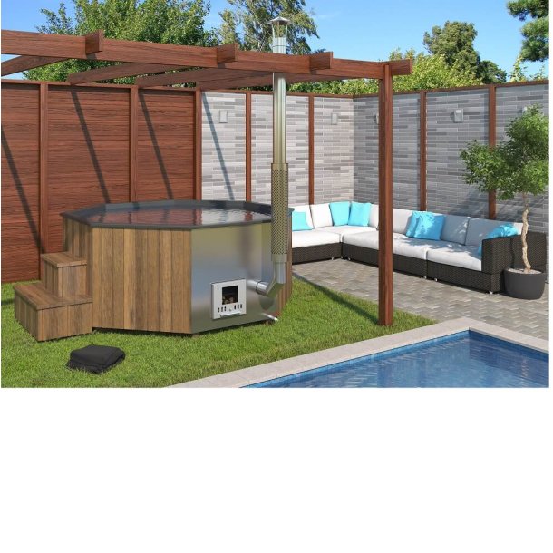 Vildmarksbad Hexagonal Deluxe XL 240 - Isoleret cover