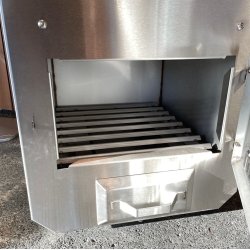 Vildmarksbad Deluxe Thermowood - Glasfiber - Udvendig Ovn 200 cm