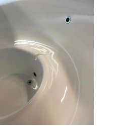 Vildmarksbad Deluxe Thermowood - Glasfiber - Udvendig Ovn 200 cm