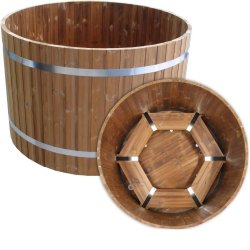 Vildmarksbad - Koldtvandskar - Thermowood - uden ovn - Saml Selv