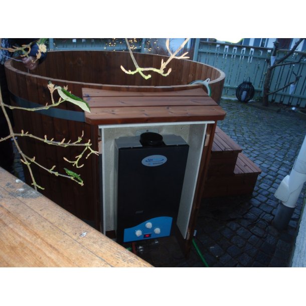 Tr kasse/boks til beskyttelse af gasovn