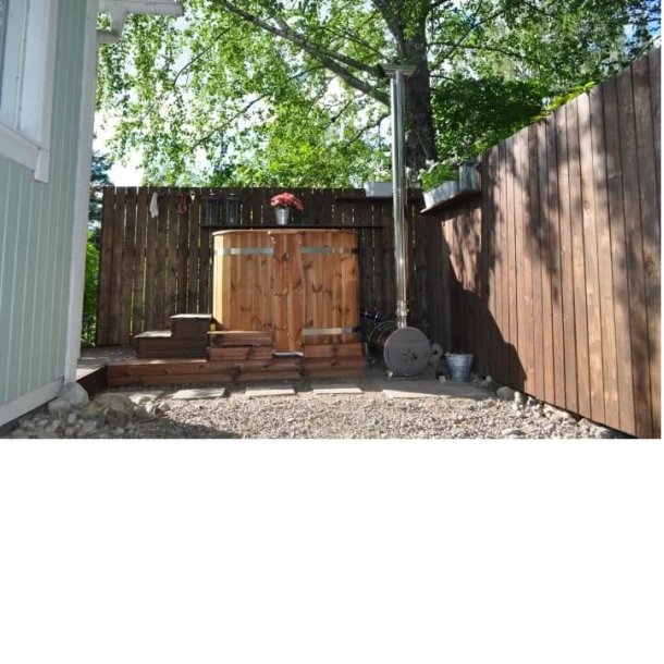 Vildmarksbad Relax Nordic - Plast coated - Oval - 2 personer - Saml selv