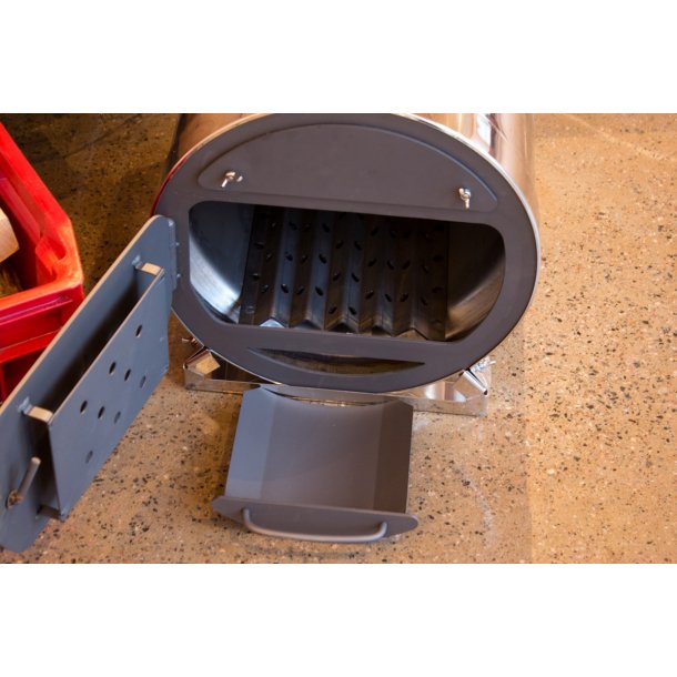 Vilpra Brndeovn til Vildmarksbad Udvendig15 kw Syrefast stl