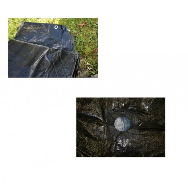 Vinter cover - overtrk til oval fritstende pool - flere strrelser