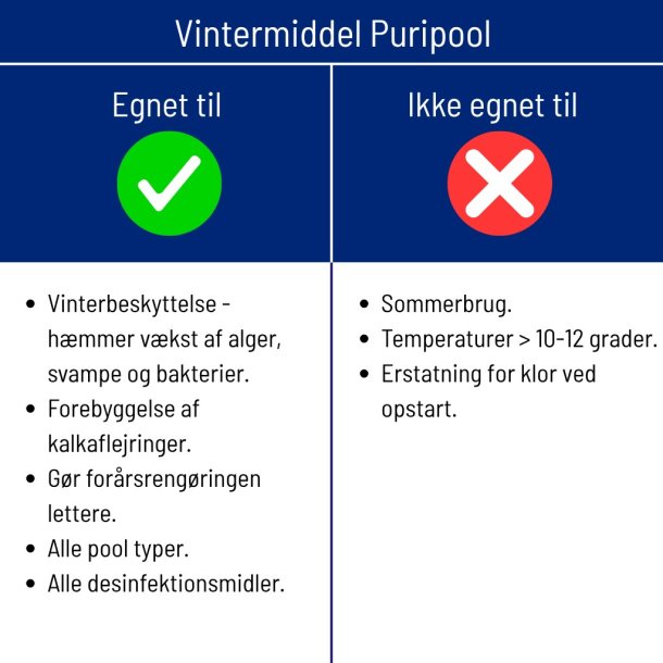 Bayrol - Vintermiddel til Pool 1 liter - Puripool Super